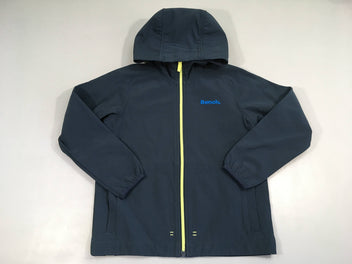 Veste zippée bleu foncé à capuche Bench