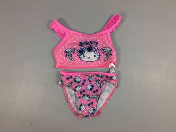 Bikini rose pois Hello Kitty