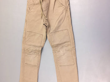 Pantalon beige taille élastique Relax