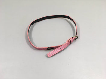 Ceinture pailletée rose