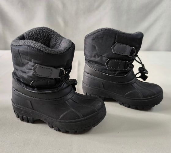 Bottes de neige noires, McKinley, 25-26, moins cher chez Petit Kiwi