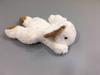 Peluche lapin blanc