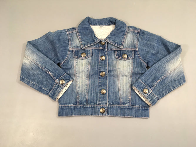 Veste en jean, moins cher chez Petit Kiwi