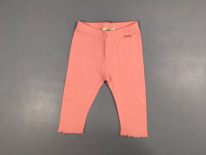 Pantalon molleton rose côtes, moins cher chez Petit Kiwi