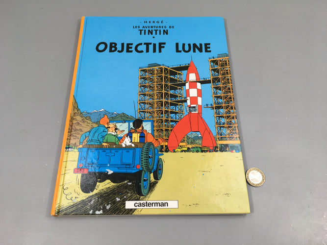 16-Tintin-Objectif lune, moins cher chez Petit Kiwi