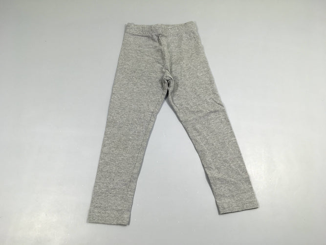 Legging gris, moins cher chez Petit Kiwi