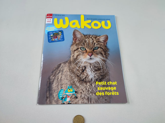 Wakou - Petit chat sauvage des forêts, moins cher chez Petit Kiwi