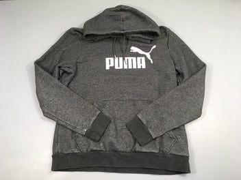 Sweat à capuche gris chiné Puma