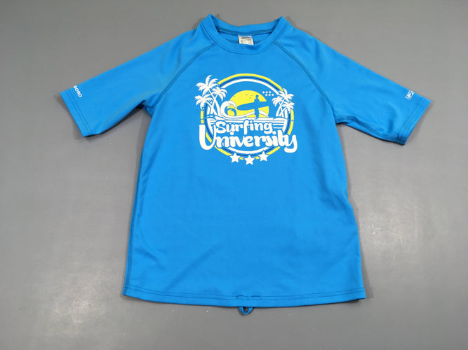 T-shirt m.c anti-uv bleu surf, tribord, moins cher chez Petit Kiwi