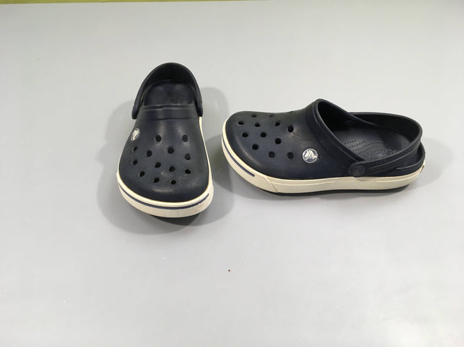 Crocs bleu foncé J2 33-34, moins cher chez Petit Kiwi