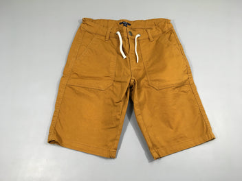 Bermuda texturé camel cargo