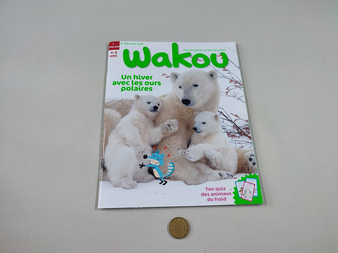 Wakou - Un hiver avec les ours polaires, moins cher chez Petit Kiwi