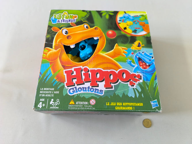 Hippos gloutons, 4+ - Complet, moins cher chez Petit Kiwi