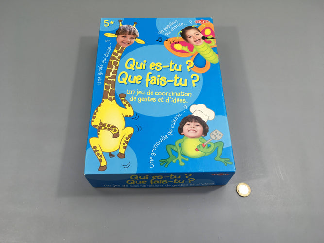 Qui es-tu? Que fais-tu? +5a Complet, moins cher chez Petit Kiwi