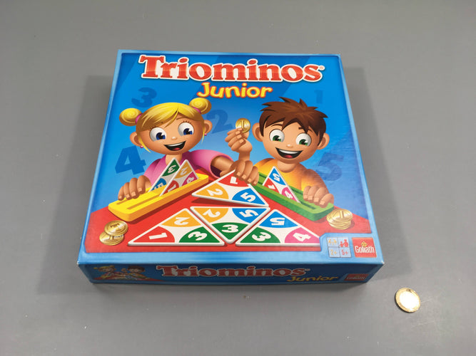 Triominos Junior, +2a complet, moins cher chez Petit Kiwi