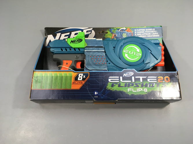 NEUF Nerf elite 2.0 flipshots flip-8, moins cher chez Petit Kiwi