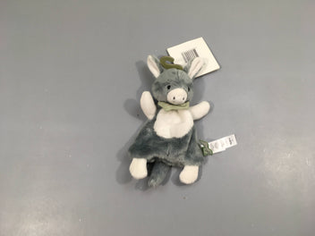 NEUF doudou âne velours gris Kaloo