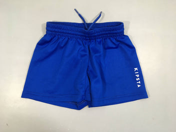 Short de sport bleu Kipsta