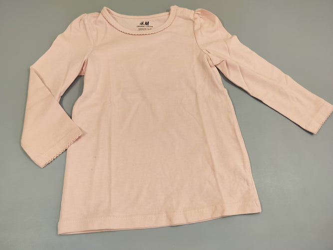 T-shirt m.l rose clair, moins cher chez Petit Kiwi