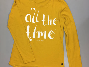 T-shirt m.l jaune All the time