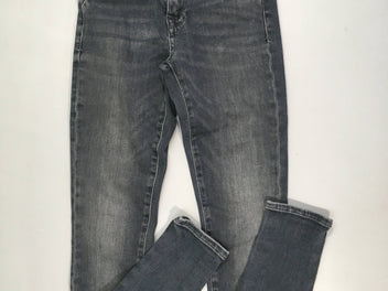 Jeans gris foncé regular Skinny Carmen 25-32