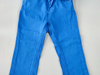 Jeans bleu électrique