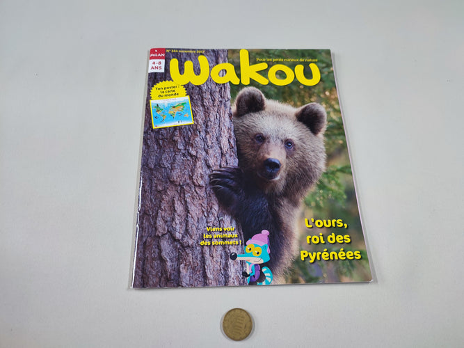 Wakou - L'ours, roi des Pyrénées, moins cher chez Petit Kiwi