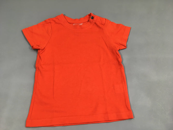 T-shirt m.c orange, moins cher chez Petit Kiwi