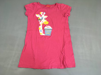 T-shirt m.c rose giraf