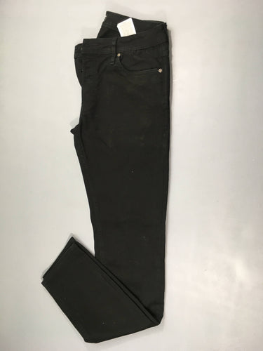 Pantalon toile noir Slim Fit 29-34, moins cher chez Petit Kiwi