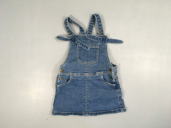 Robe salopette en jean