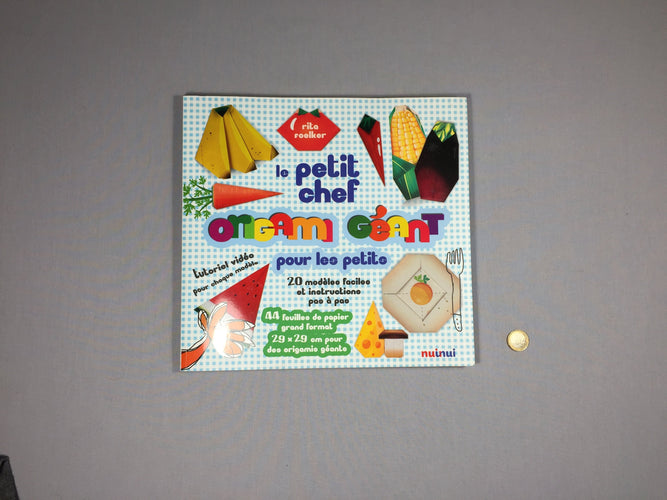 Livre ORIGAMI GEANT pour les petits, moins cher chez Petit Kiwi