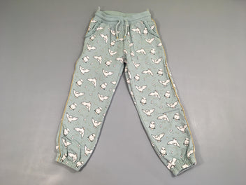 Pantalon molleton léger vert d'eau Hedwige