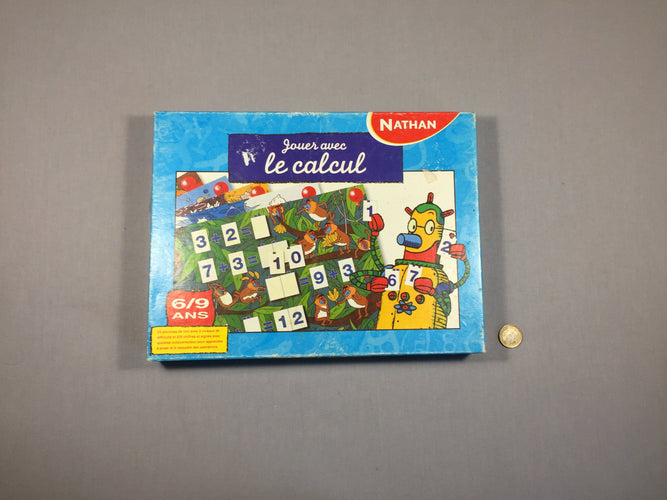 Jouer avec le calcul  6/9ans  - Vintage, moins cher chez Petit Kiwi