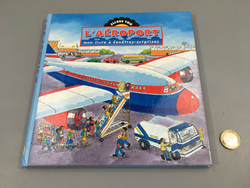 L'aéroport-Mon livre à fenêtres surprises