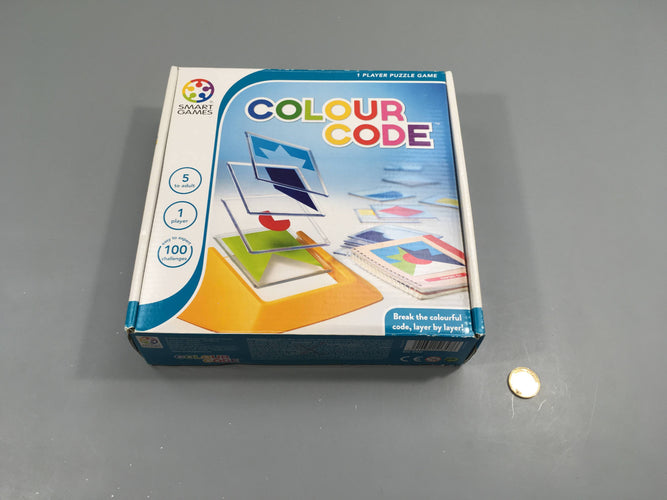 Complet état neuf s.mart games colour code, 5+, moins cher chez Petit Kiwi