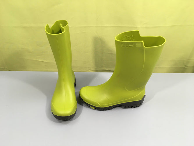 Bottes de pluie vertes, 31-32, moins cher chez Petit Kiwi