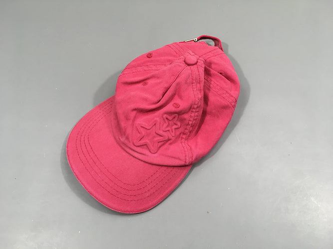 Casquette rose étoiles, moins cher chez Petit Kiwi