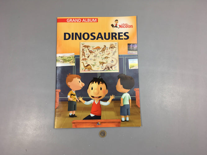 Le petit Nicolas-Gand album Dinosaures, moins cher chez Petit Kiwi