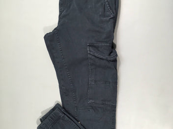 Pantalon cargo bleu marine Slim