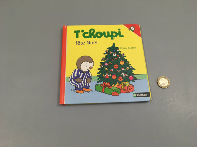 T'choupi fête Noël-Couverture légèrement décallée, moins cher chez Petit Kiwi