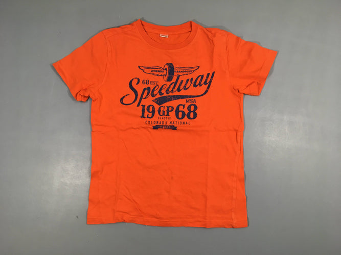 T-shirt m.c orange Speedway, moins cher chez Petit Kiwi