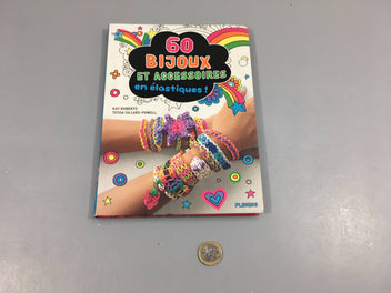 60 Bijoux et accessoires en élastique!Livre pour apprendre à tisser +8