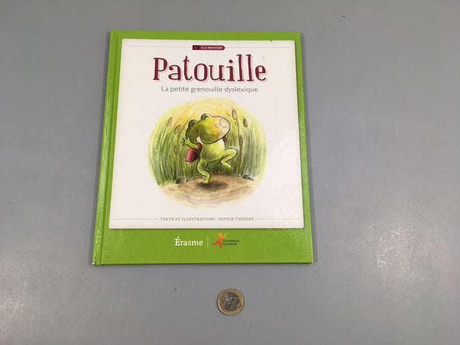 Patouille-La petite grenouille dyslexique, moins cher chez Petit Kiwi