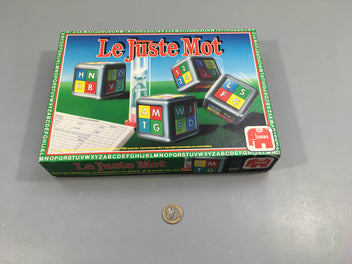 Le juste mot-Jeu de lettres +10a Complet