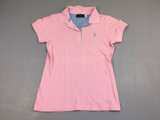 Polo m.c rose S, moins cher chez Petit Kiwi