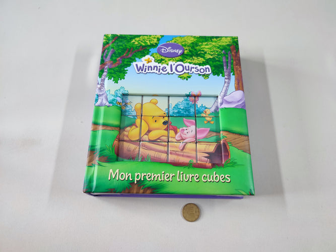 Winnie l'Ourson - Mon premier livre cubes, moins cher chez Petit Kiwi