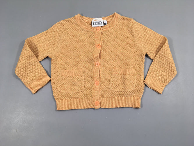 Gilet orange irisé Bumba, moins cher chez Petit Kiwi