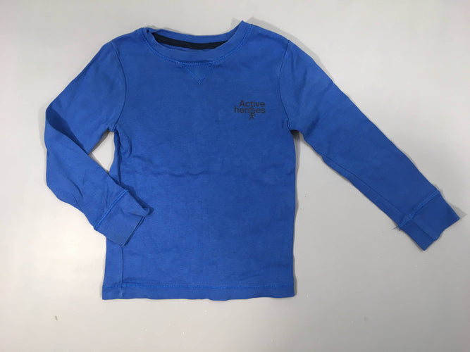 T-shirt m.l bleu ctive, moins cher chez Petit Kiwi