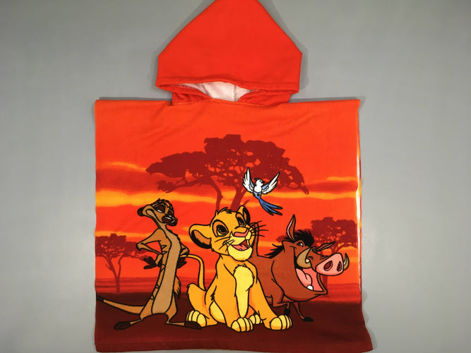 Poncho de bain Le roi lion, moins cher chez Petit Kiwi